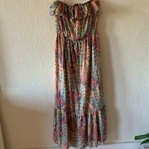 Torrid Strapless Sun Dress